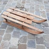 Old wooden sled
