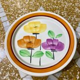 Set of 6 Anemone dessert plates from DIGOIN Sarreguemines