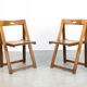Chaises pliantes vintage
