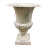 Cast iron garden vase grey planter