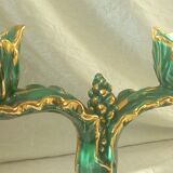 Pair of candlestick candlestick ceramic vallauris year 1950