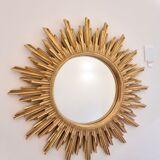 Gold color mirror