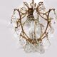 Vintage chandelier with stamp