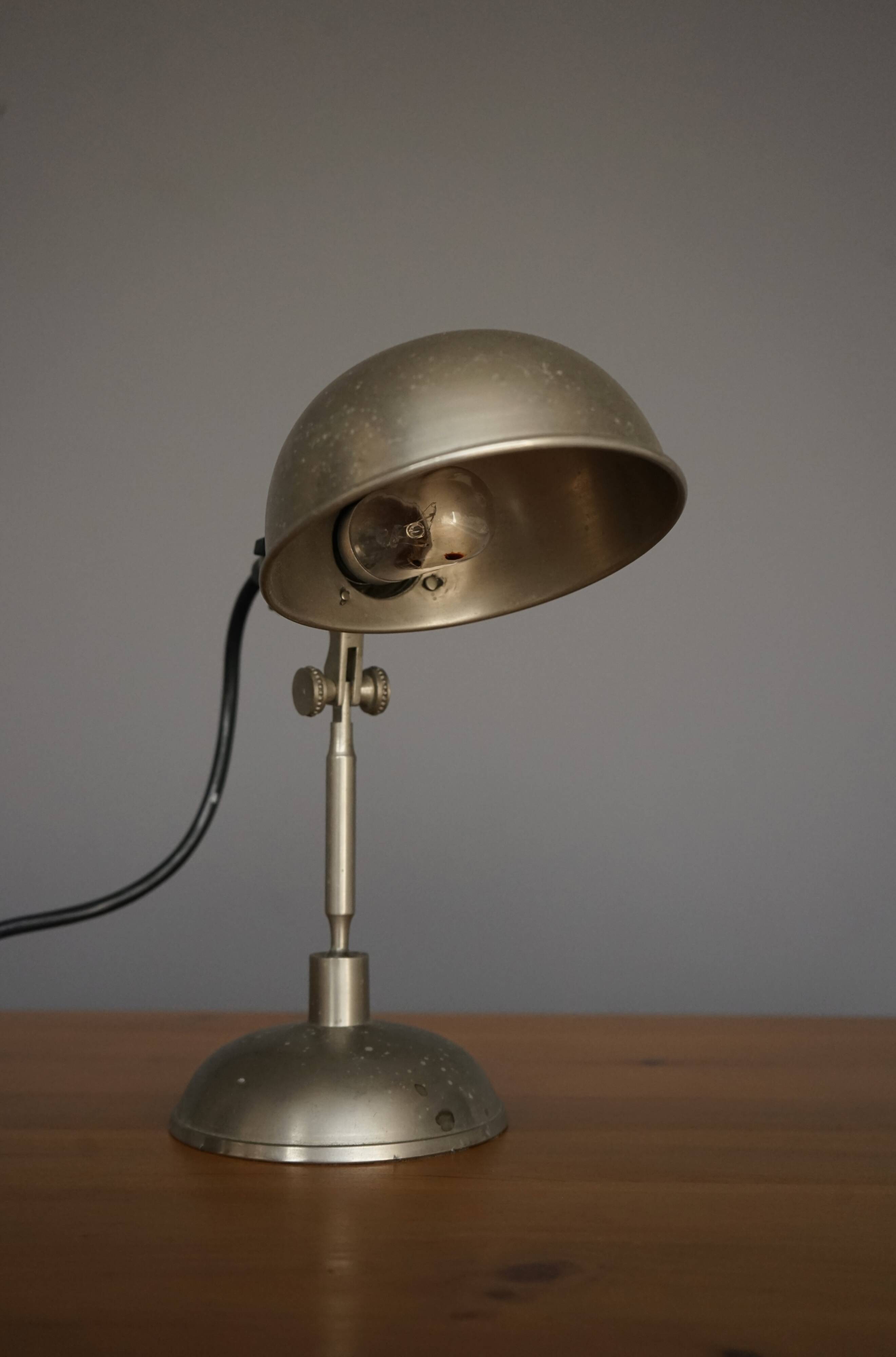 Lampe articulée industrielle, années 1930