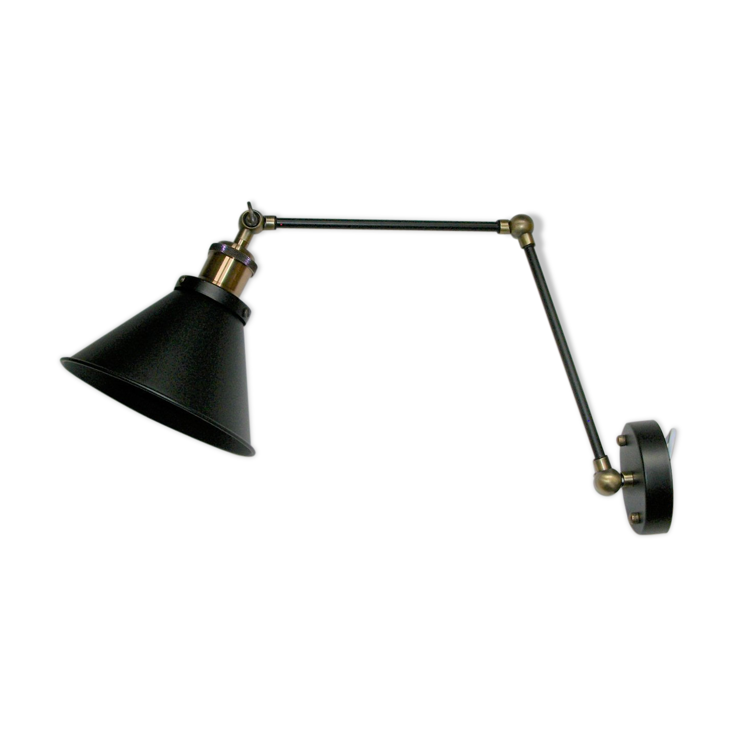 Industrial style sconce 2 arms