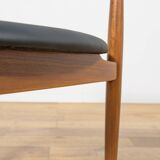 Mid-Century Teak Dining Table and Chairs Set by Hans Olsen for Frem Røjle,