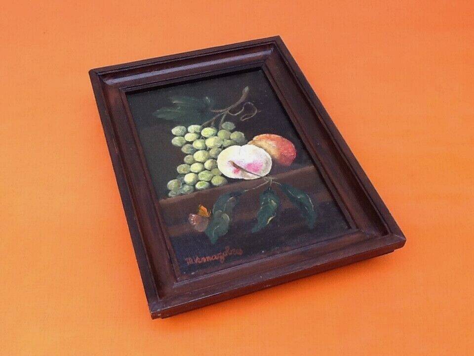 Painting Oil on canvas “still life with fruits”