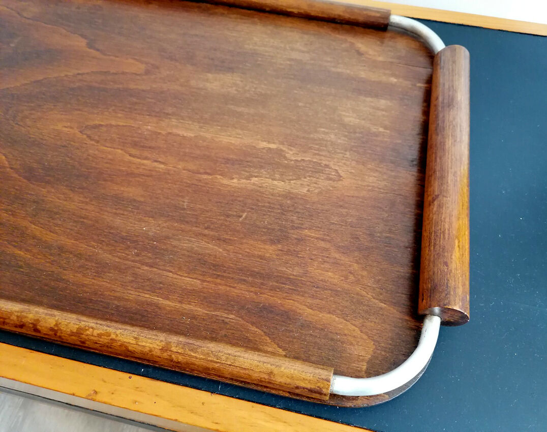 Wood and metal top, 1950