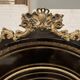 Napoleon III ceremonial showcase in black wood and gilded chiseled bronze XIX century