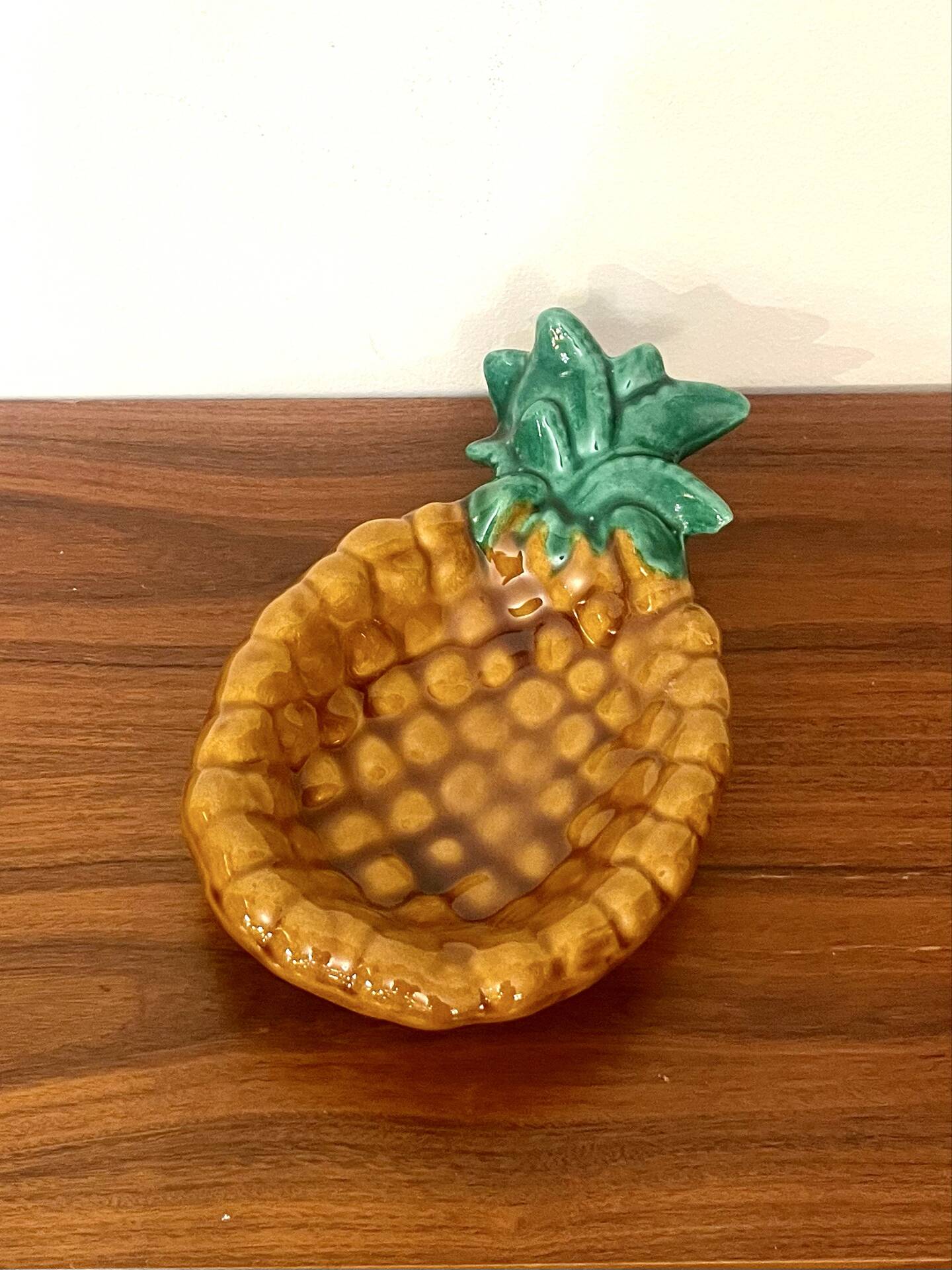 Vide-poche / plat ananas —  Vallauris — vers 1960–19