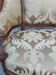 Fauteuil bergère louis XV en Noyer sculpté