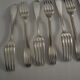 12 SFAM forks in its dark chocolate case