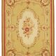 Handmade European Vintage Aubusson Kilim 264 cm x 364 cm