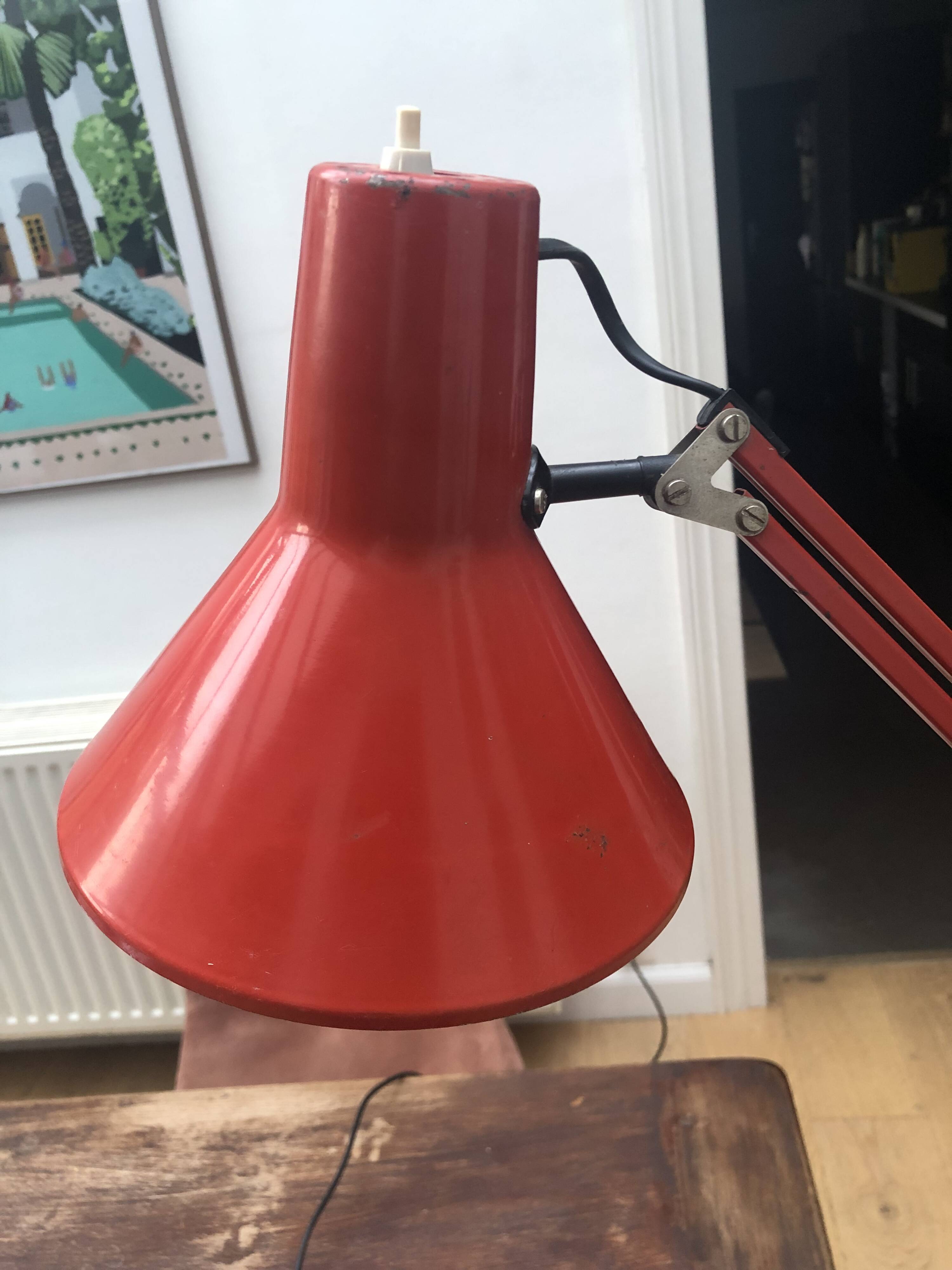 Vintage IKEA lamp model Arkitekt A501 Anglepoise