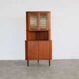 vintage corner cabinet | display cabinet | 1960s | Danish