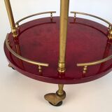 Aldo Tura barcart red round