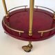 Aldo Tura barcart red round