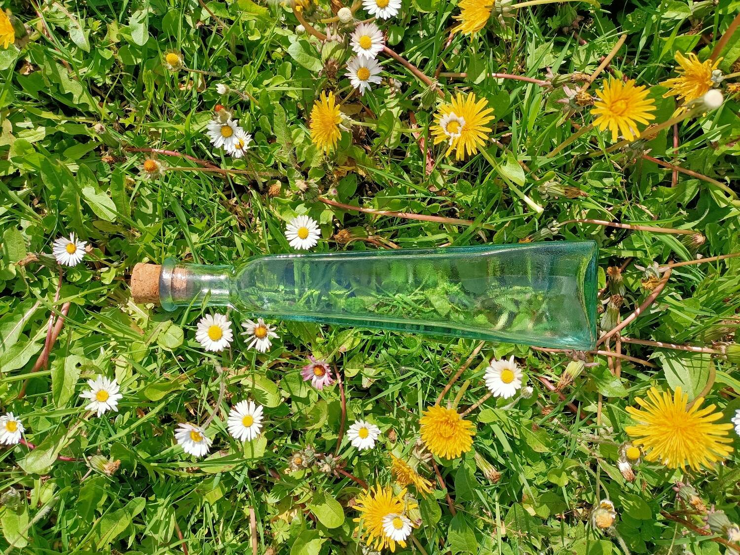 Glass carafe - Vintage -