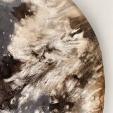 Very large empty pocket or petrified wooden flat
