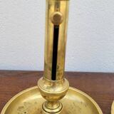 Paire de Bougeoirs Louis Philippe en laiton 1900s