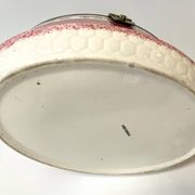 Vintage Art Nouveau Pot Biscuit in Faience German Manufacture Early 1900s