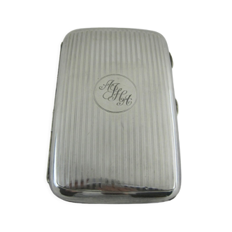 Silver cigar case