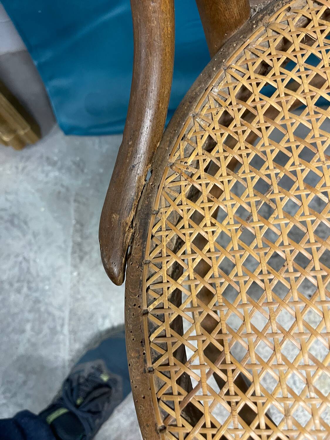 4 chaises thonet n 19 de bistrot bois courbé