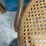 4 chaises thonet n 19 de bistrot bois courbé