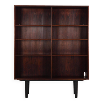 Rosewood bookcase, Danish design, 1970s, manufactured by Omann Jun