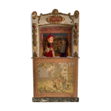 Théâtre de guignol et 2 marionnettes