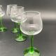 Digestive glasses on foot, mini Gewurztraminer glasses