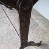 Marble bistro table 110cm