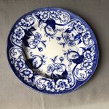 Lot of plates in earthenware creil mounteau