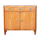 Biedermeier Cabinet in Cherry, Spruce & Ebony, Czech, 1820s
