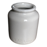Glazed stoneware vase pot Lab-Lagny vintage