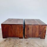 Paire de tables de chevets