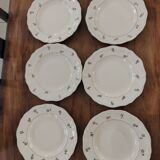 Set of 2 deep plates and 4 flat plates