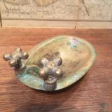 Brass soap holder