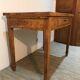 Firm table desk in raw solid oak vintage