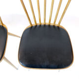 Pair of menuet chairs by Baumann, 1960s
