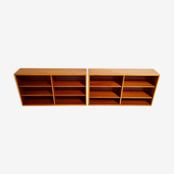 Pair of row storage Scandinavian 1960s