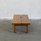Solid elm coffee table