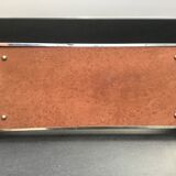 Aperitif servant or appetizer, mirror tray, 50s