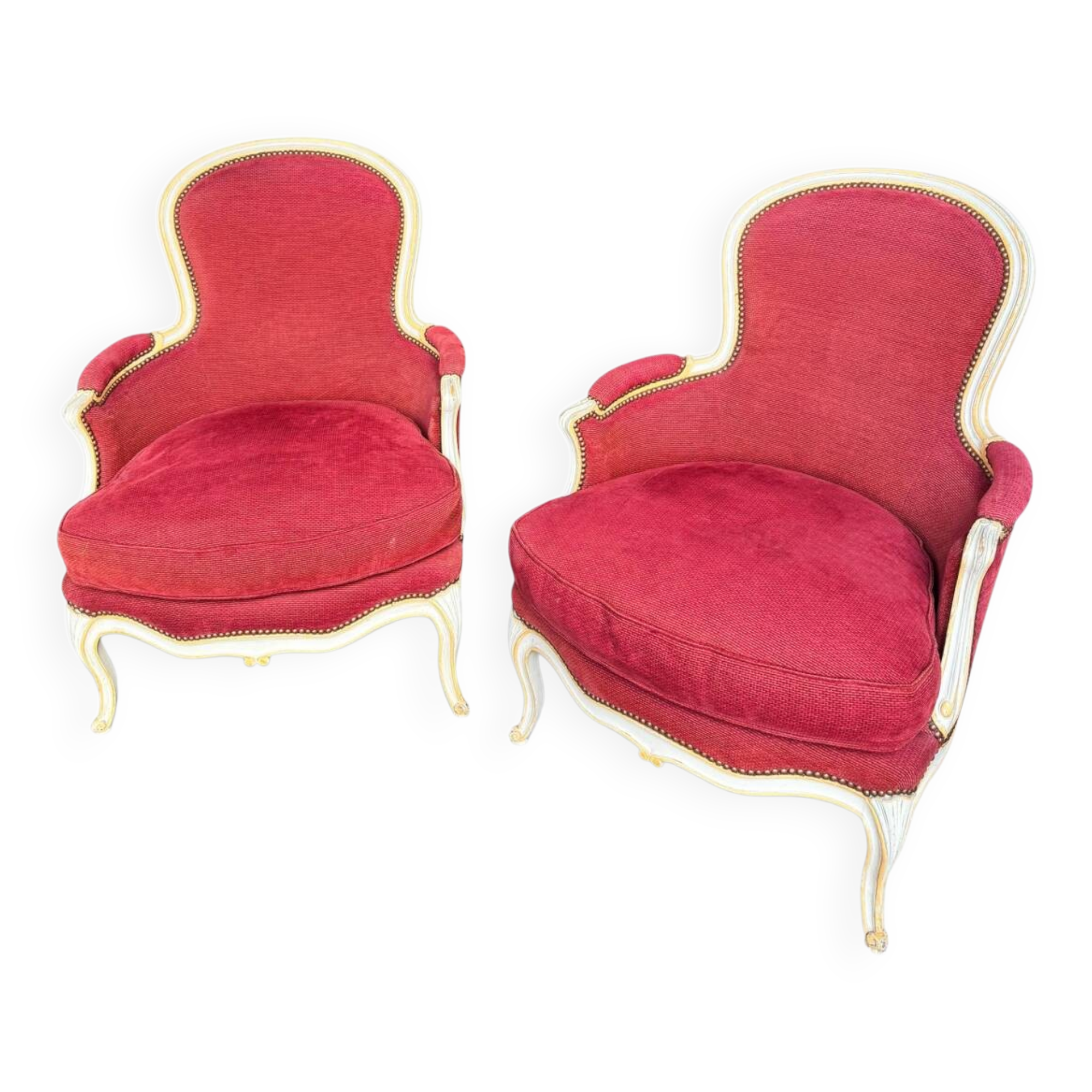 Paire de fauteuils Louis XV en excellent état