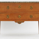 Chest of drawers style secretary Louis XVI