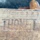 Coat rack signed Thonet with four hooks dimensions: height -32cm - width - 69cm-