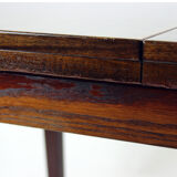 Mid Century Extendable Dining Table In Mahogany By Jitona, Czechoslovakia 1960s