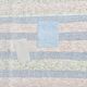 Light Blue & Off White Striped Kilim Rug, 230x310Cm