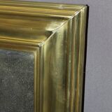 Bistro Mirror in Brass XIX