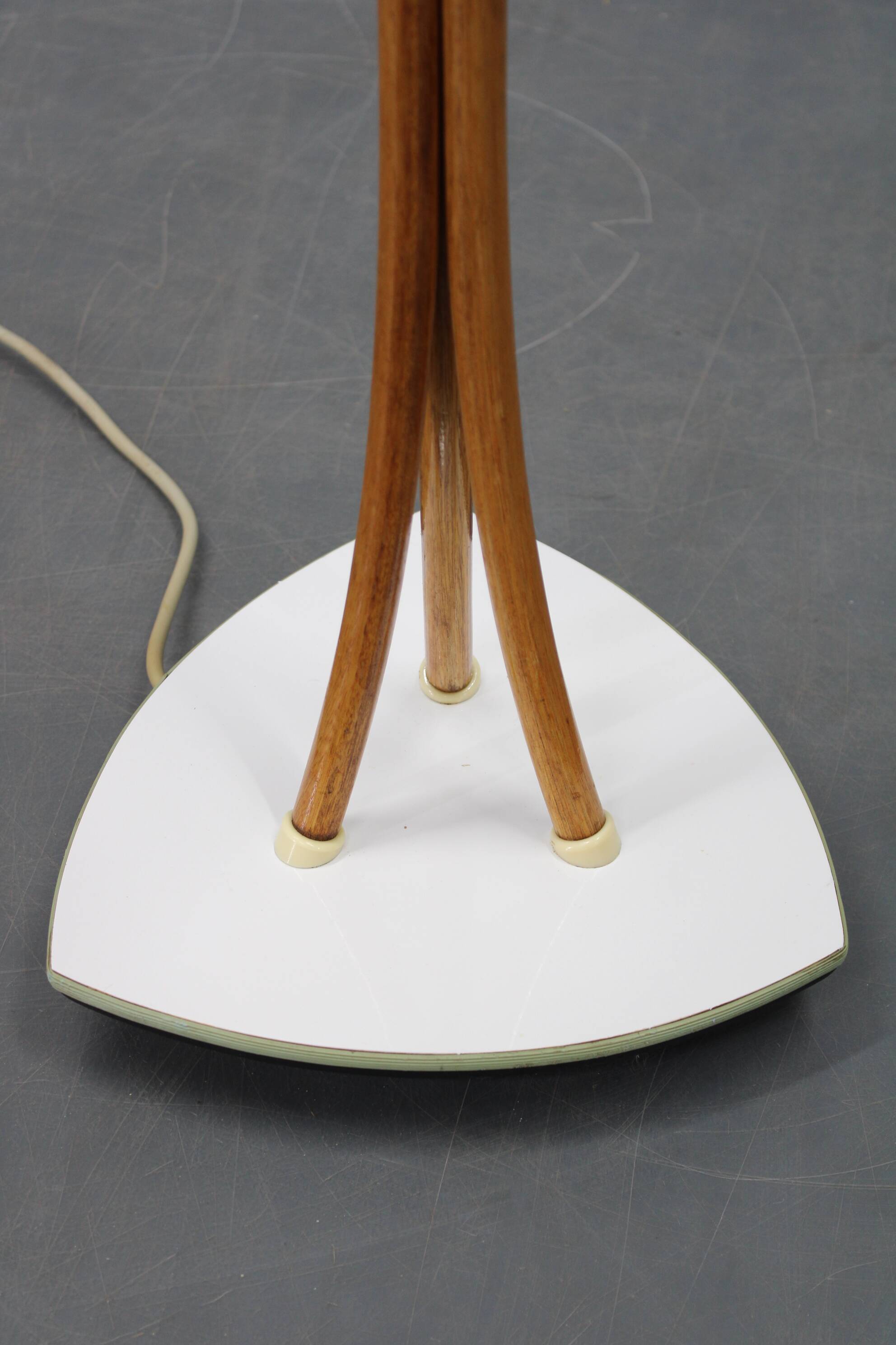 Mid-century modern floor lamp by PGH Leuchtenbau, East Germany, 1960s